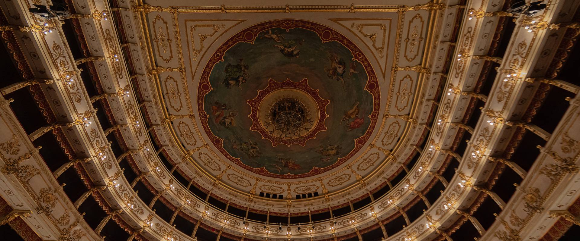 Il Soffitto Affrescato Teatro Regio Parma foto di Maurizio Moro515